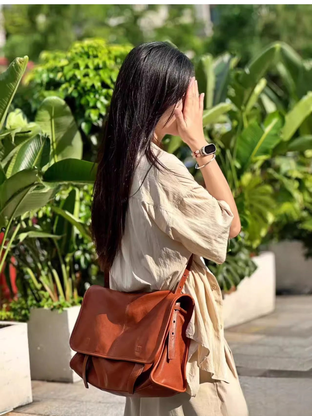 VELLURA Romy ? Gestructureerde Crossbody Bag
